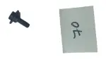 9356855012 - Body: Glove Box Door Screw for Toyota Image