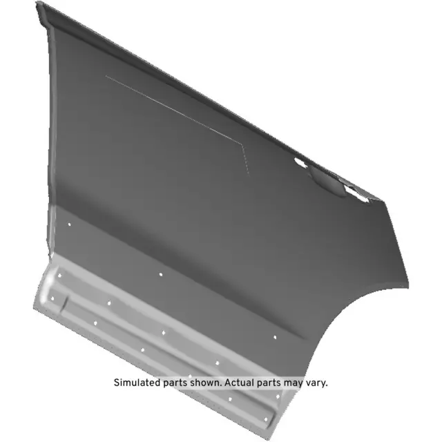 23249113 - : Passenger Side Rear Outer Door Panel with Stiffener for Cadillac: XT5 Image