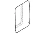 6L5Z1329701AA - Body: Door Glass for Ford: Ranger Image