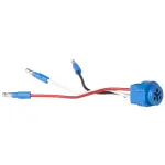 66815 - : Stop Tail Turn Three-Wire Plug-In Pigtails for Male Pin Lights, 6" Long for Grote Lighting Image