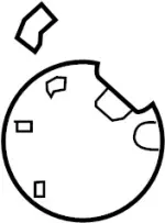 78830F6610 - Body: Fuel Door for INFINITI: M30 Image