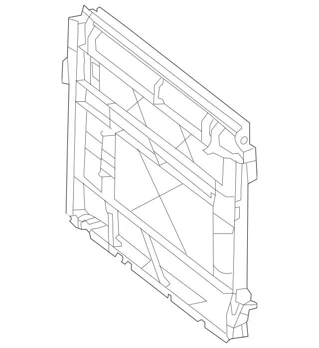 447505004164 - : Mount Frame for Mercedes-Benz Image
