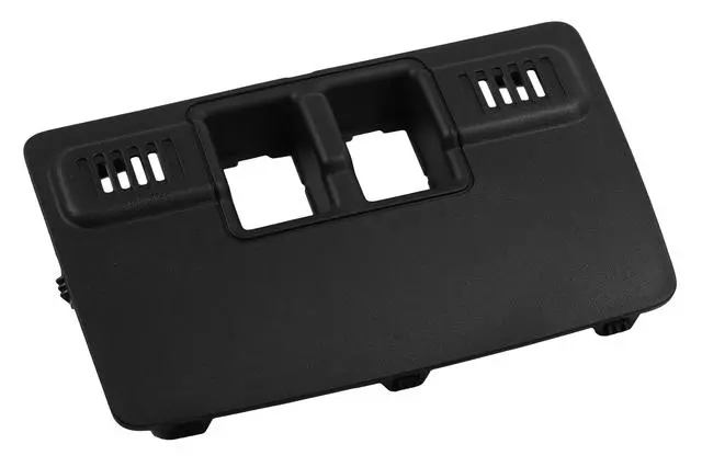 22972031 - : Jet Black Roof Console Opening Trim Plate for GM Image