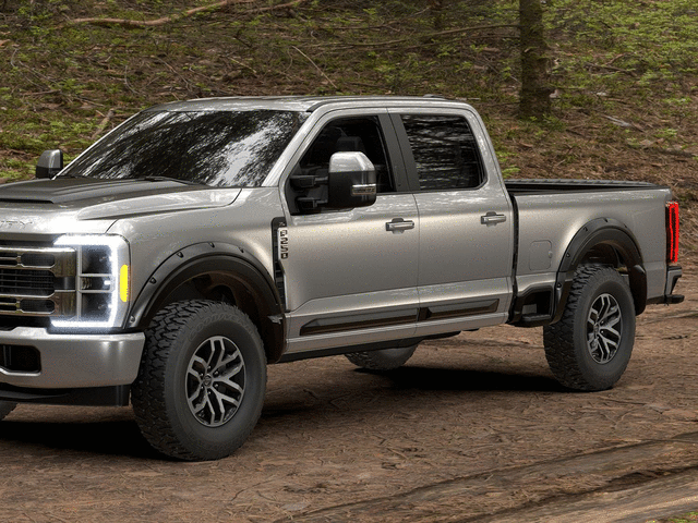 VPC3Z16268E - Exterior: Air Design Fender Flare Kit Superbolt 4-Piece for Ford Image