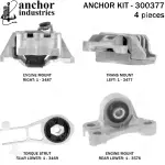 300377 - : Anchor Four-Piece Engine Mount Kit for Anchor Image