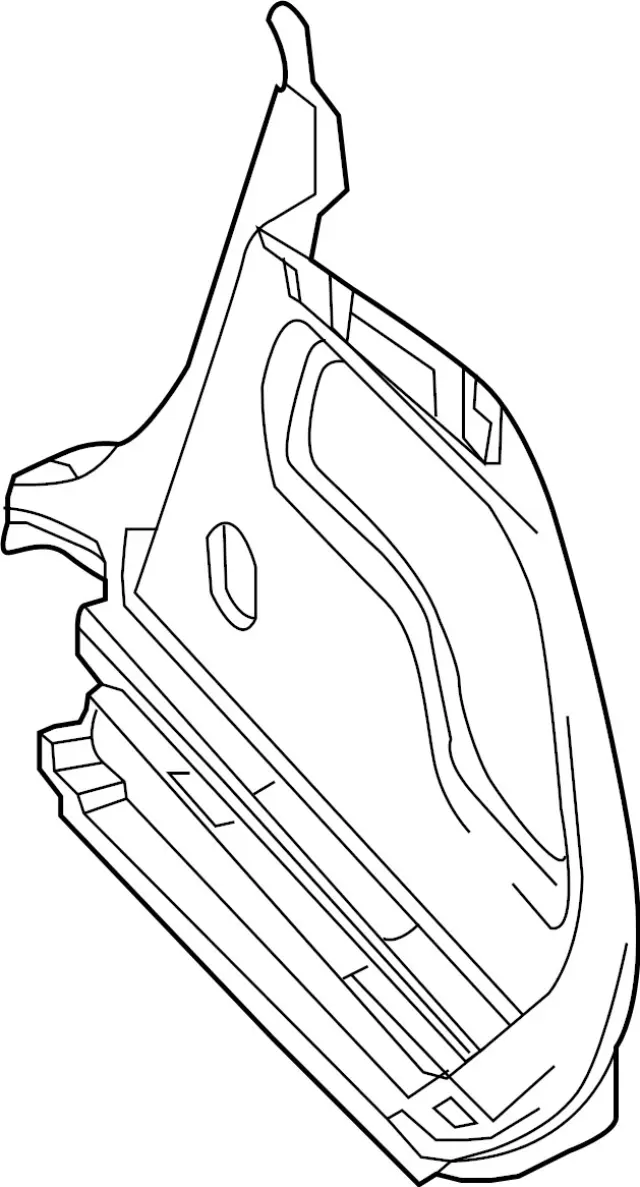 84950HW20B - Body: Lower Quarter Trim for INFINITI: QX30 Image