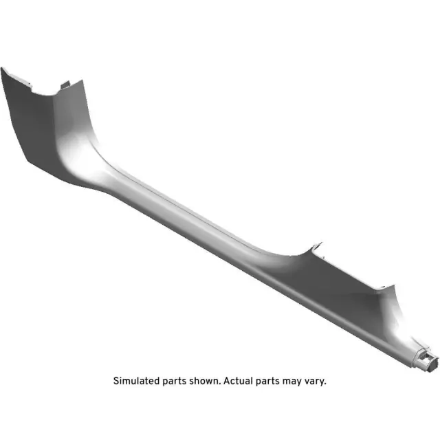 84243029 - : Jet Black Front Passenger Side Door Sill Garnish Molding for GM Image