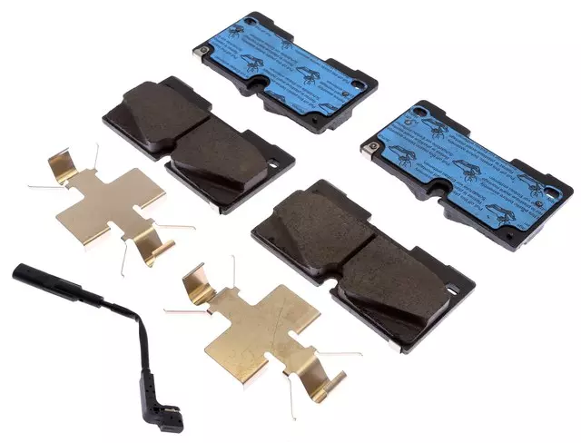 17D2173CH - Brake: Front Disc Brake Pad Set for Cadillac: Escalade, Escalade ESV | Chevrolet: Silverado 1500, Suburban, Tahoe | GMC: Sierra 1500, Yukon, Yukon XL Image