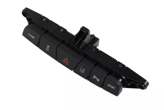 Jet Black Traction Control, Park Assist, Lane Departure, Hazard Flashers, GS Mode, and Sport Mode Switch - ACDelco (23191756)