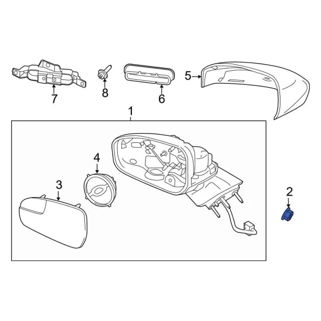 W710771S442 - : Tail Lamp Assembly Nut for Ford Image