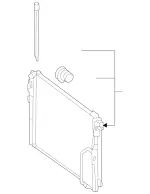 4478350070 - HVAC: Condenser for Mercedes-Benz Image