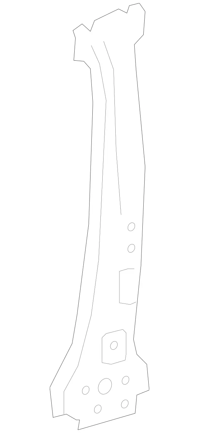 1566303400 - Side Panels: B-Pillar for Mercedes-Benz: GLA250 Image image