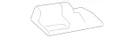 16691914007J07 - : Cover, Seat Guide Rail for Mercedes-Benz Image