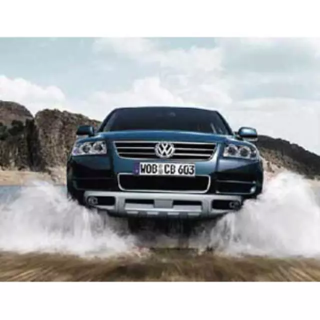 7L0071611A666 - Exterior: Skid Plate - Rear Plate - Silver for Volkswagen: Touareg Image