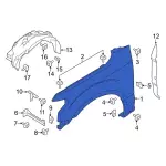 VL3Z16006D - Body: Fender for Ford: F-150 Image