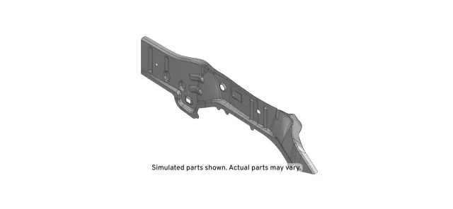 25897355 - Body: Outer Rail for Chevrolet: Equinox | GMC: Terrain | Pontiac: Torrent | Saturn: Vue Image