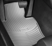 Rubber Floor Mats With Carpeted Heel Pad - BMW (51-47-2-311-024)