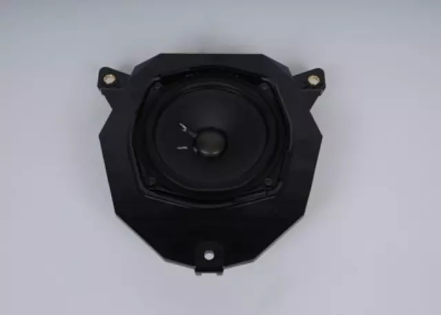 15054680 - Body: Rear Dr Speaker for Cadillac: Escalade | Chevrolet: Silverado 1500, Silverado 1500 Classic, Silverado 1500 HD, Silverado 1500 HD Classic, Silverado 2500, Silverado 2500 HD, Silverado 2500 HD Classic, Silverado 3500, Silverado 3500 Classic, Silverado 3500 HD, Tahoe | GMC: Sierra 1500, Sierra 1500 Classic, Sierra 1500 HD, Sierra 1500 HD Classic, Sierra 2500, Sierra 2500 HD, Sierra 2500 HD Classic, Sierra 3500, Sierra 3500 Classic, Sierra 3500 HD, Yukon | Hummer: H2 Image