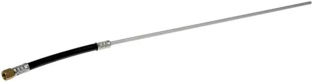 800933 - : FUEL HOSE REPAIR LINE. 5/16IN STEEL LINE x 32 IN, 8IN. FLEX RUBBER W/14mm FIT for Dorman Image