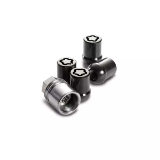 PK45600J00 - : Wheel Locks, Alloy, Black Chrome Finish for Toyota: Avalon, Camry, Corolla, Prius, Prius Prime, RAV4, Sienna Image