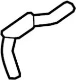 140555CA8B - : Engine Coolant Hose for INFINITI: Q50, Q60 Image