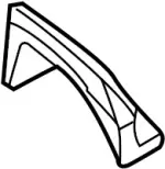 846490W002 - Body: Handle Cover for INFINITI: QX4 Image