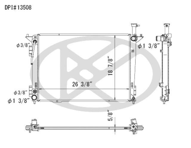 A13508 - : Koyorad Radiator for Koyo Image