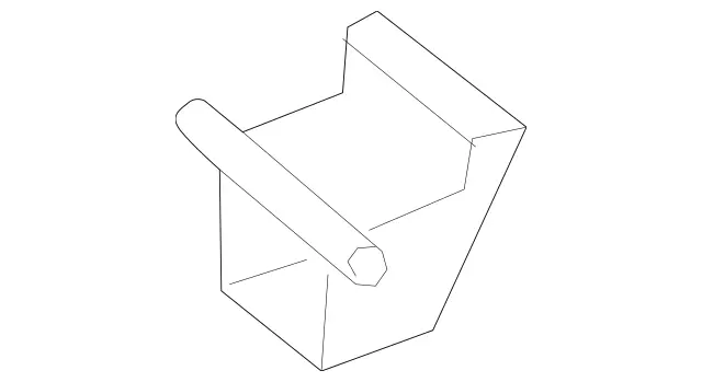2046900138 - Trim and Lining: Support for Mercedes-Benz: GLK250, GLK350 Image image