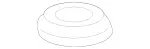1235040412 - Body: Grommet for Mercedes-Benz Image