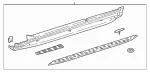 2546905203 - : Mounting Rail for Mercedes-Benz Image