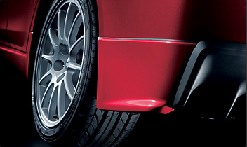 Rear Corner Air Dam - Wicked White - Mitsubishi (MZ380444EX)