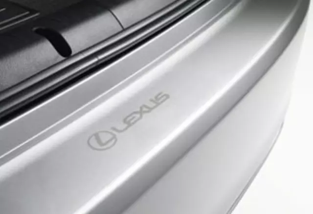 PT92976180 - : Rear Bumper Applique - Clear for Lexus Image