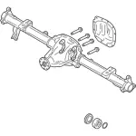 FL3Z4010D - Suspension: Axle Housing for Ford: F-150 Image