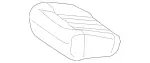 16492096469E43 - : Cover for Mercedes-Benz Image
