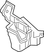 849415CK1A - Body: Trunk Side Trim for INFINITI: Q60 Image