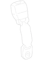 1638600169 - Rear Seat Bench: Closure for Mercedes-Benz Image