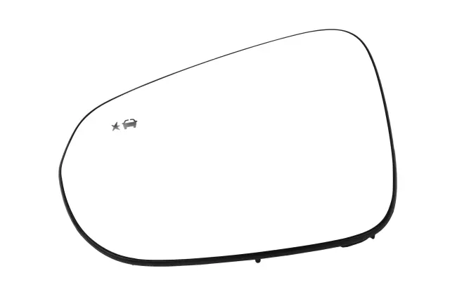 Driver Side Door Mirror with Glass and Backing Plate - GM (42725557)