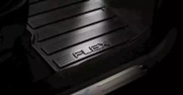 DA8Z7413086BB - Interior: Floor Mats, All-Weather Thermoplastic Rubber for FORD Image