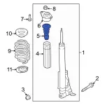 GN1Z5K570B - Suspension: Bumper for Ford: EcoSport Image