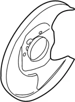 441604U000 - : Backing Plate for INFINITI: I30, I35 Image