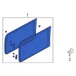 7L1Z7829700F - : Quarter Glass for Ford: Expedition Image