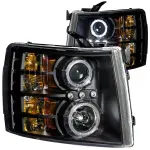 111107 - : Projector Headlight Set w/Halo for Anzo USA Image