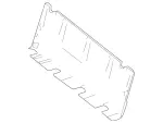 9511321 - Body: Seat Back Panel for Mercedes-Benz Image