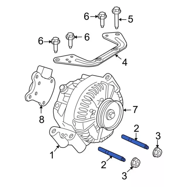 Manifold Stud - Ford (W715713-S900)