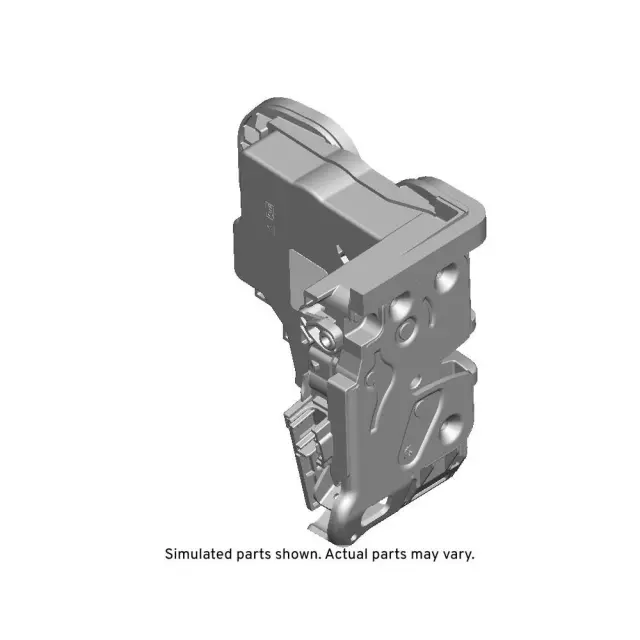 13546488 - Body: Latch Assembly for Cadillac: Escalade, Escalade ESV | Chevrolet: Colorado, Cruze, Impala, Silverado 1500, Silverado 1500 LD, Silverado 1500 LTD, Silverado 2500 HD, Silverado 3500 HD, Suburban, Suburban 3500 HD, Tahoe | GMC: Canyon, Sierra 1500, Sierra 1500 Limited, Sierra 2500 HD, Sierra 3500 HD, Yukon, Yukon XL Image