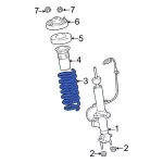 JL1Z5310AB - Suspension: Coil Spring for Ford: Expedition Image