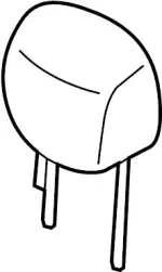 H64001A72C - : Headrest for Infiniti Image