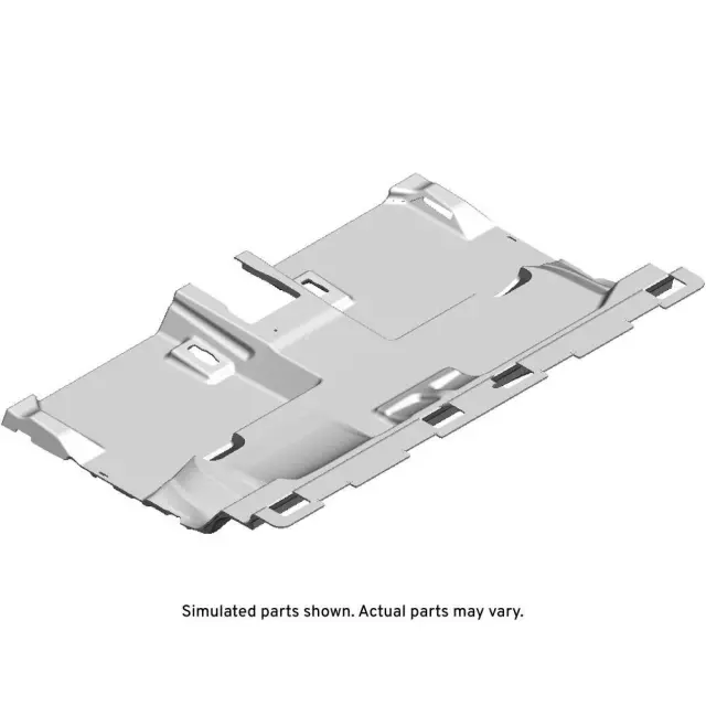 84574824 - : Black Rear Floor Panel Carpet for GM Image