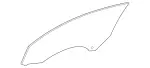 2057250410 - : Glass Pane for Mercedes-Benz Image