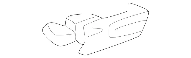 2036980798 - Covering and Lining: Seal for Mercedes-Benz: C230, C240, C280, C32 AMG, C320, C350, C55 AMG Image image